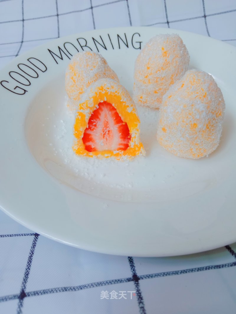 Yam Strawberry Daifuku recipe