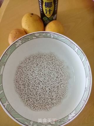 Mango Sago with Coconut Milk recipe