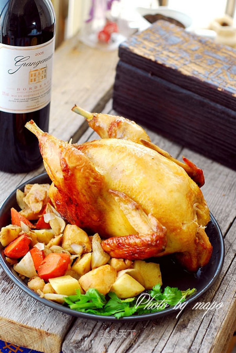 Thanksgiving Family Roast Chicken------orleans Roast Chicken recipe