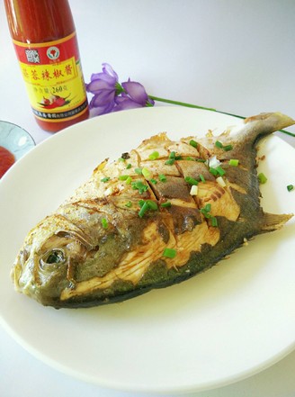 Dry Fried Pomfret recipe