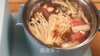 Fresh Mushrooms and Beef Pot, No Difficulty for Novices, Family Reunion Heart-warming Meal. recipe