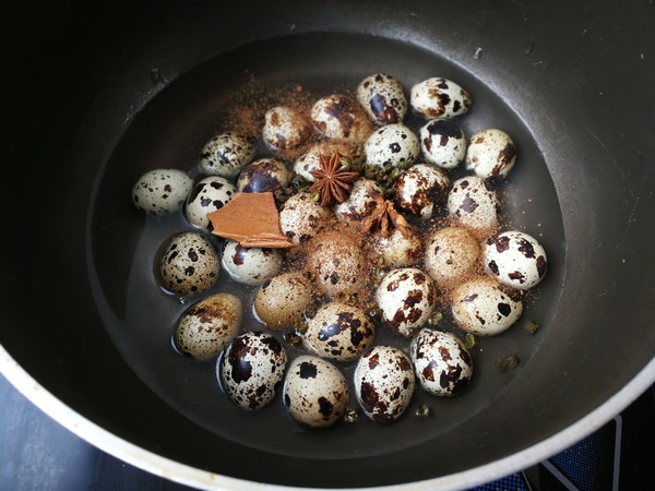 Spiced Quail Eggs recipe