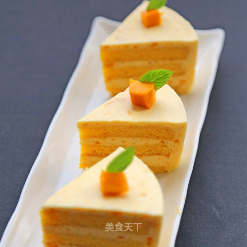 #aca Baking Star Competition #mango Mousse Cake recipe