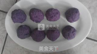 Crystal Clear-purple Sweet Potato Crystal Dumplings recipe