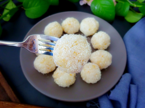 Peanut Walnut Rice Ball recipe