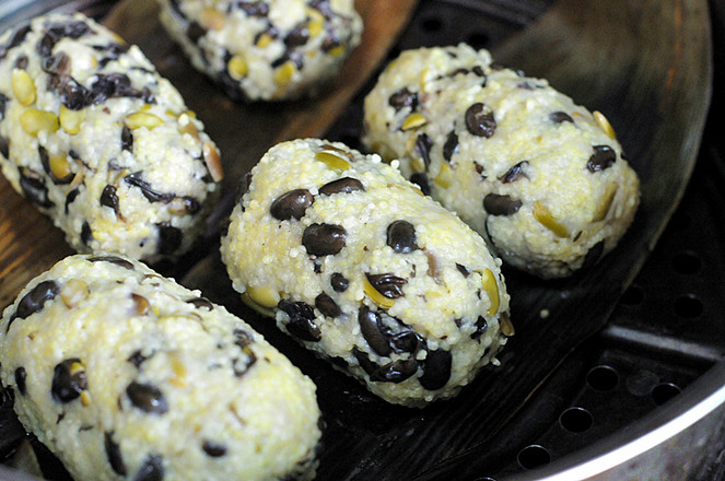 Millet Black Bean Cake recipe