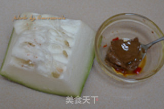 Winter Melon with Sesame Sauce recipe