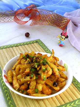 Soy Sauce French Fries recipe