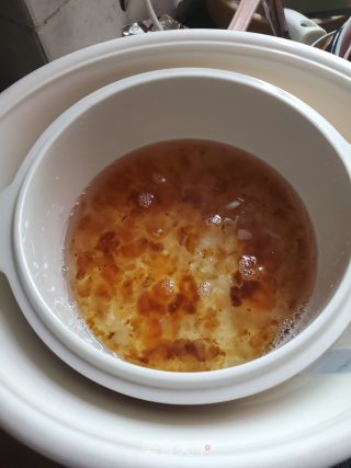 Peach Gum Soup recipe