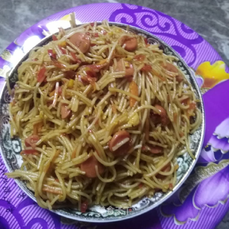 Noodles with Sauce recipe