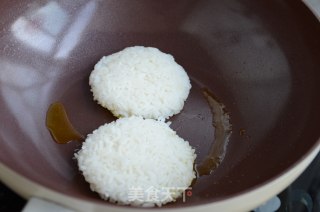 Big Tibetan Mustard Rice Burger recipe