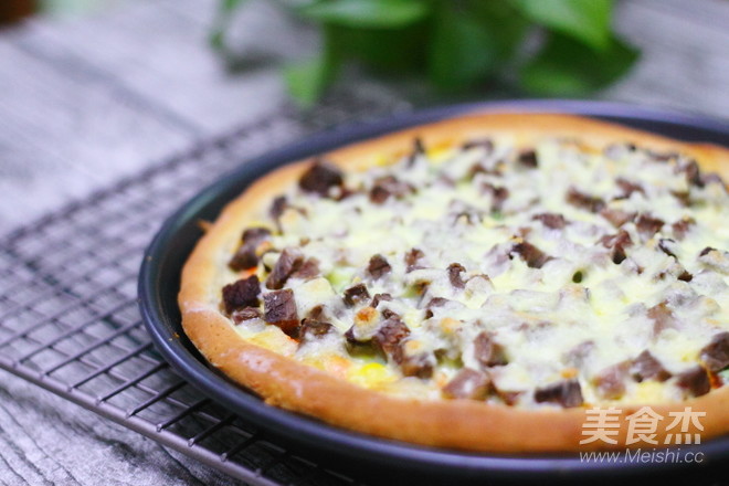 Supreme Beef Pizza recipe