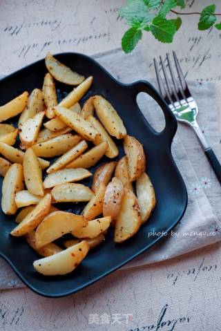 Italian Style Roasted Potato Wedges recipe