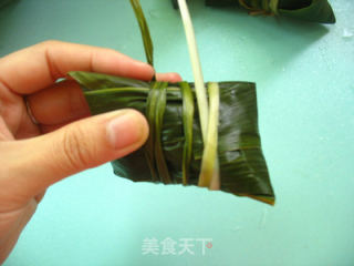 【dragon Boat Festival·zongzi】four-corner Rice Dumpling Method--black Rice Abalone Dumpling recipe