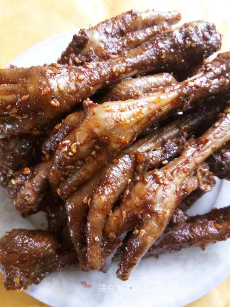 Spicy Chicken Feet recipe