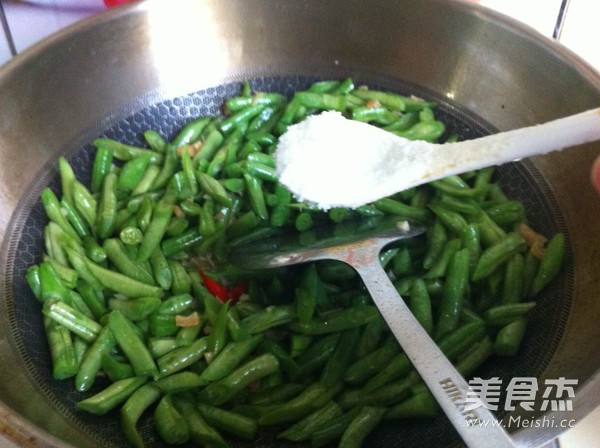 Scallops with Soy Sauce and Green Beans recipe