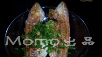 Fried and Steamed Red Mullet recipe
