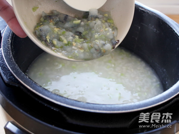 Celery and Shrimp Congee recipe