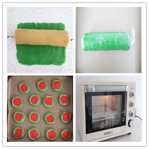 Watermelon Cookies recipe