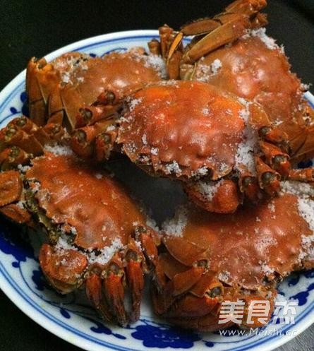 Salt Grilled Crab recipe