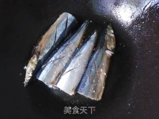 Pan-fried Saury recipe