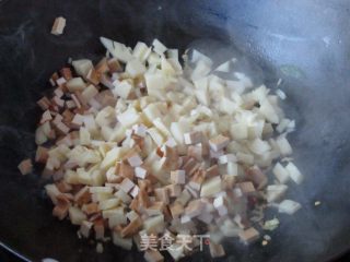 #春食野菜香# Stir-fried Bamboo Shoots and Malan Head recipe