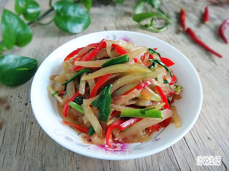 Stir-fried Melon Shreds