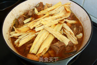Delicacy Not to be Missed in The Cold Winter--bamboo Twig Lamb Belly recipe