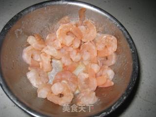 Shrimp Mixed with Spinach recipe