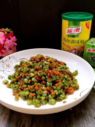 String Beans with Minced Meat recipe