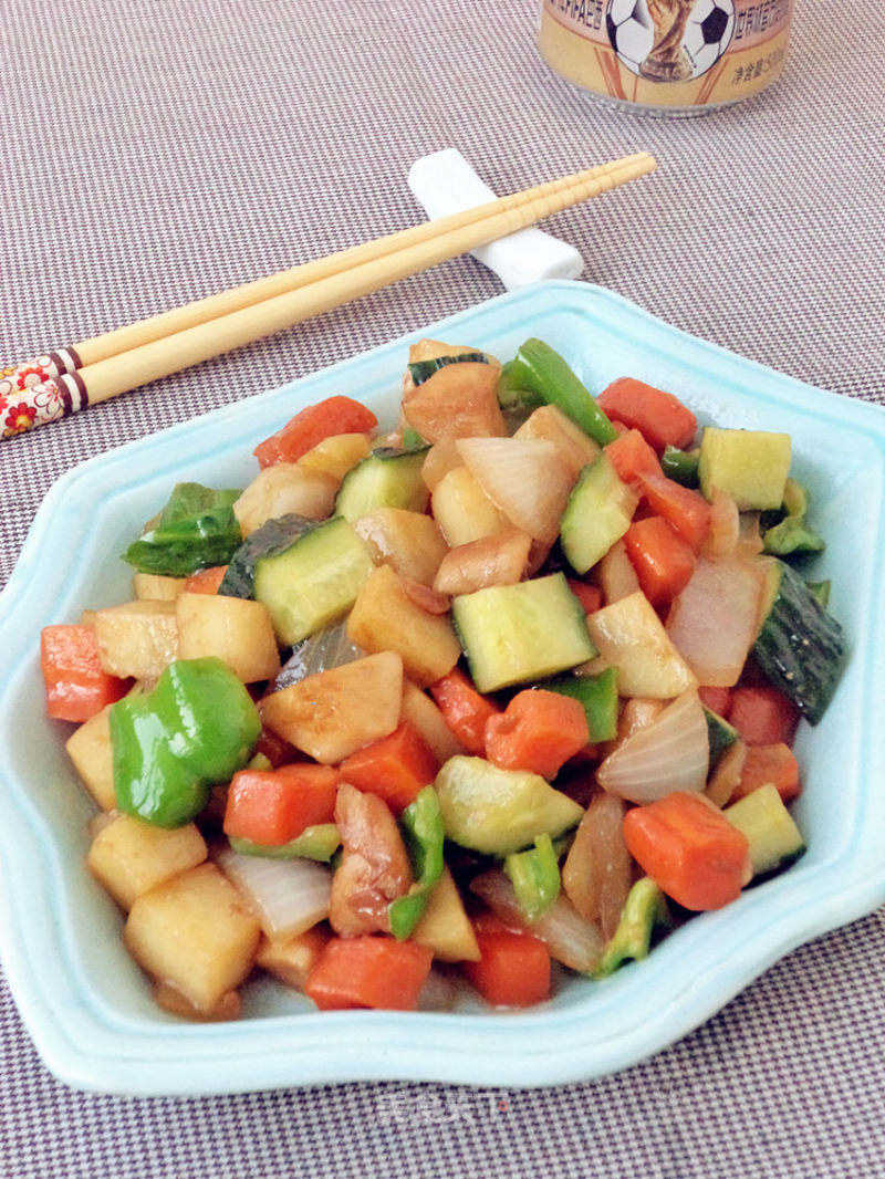 Sauce-flavored Seasonal Vegetables recipe