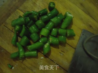 Little Green Pepper Stewed Tofu recipe