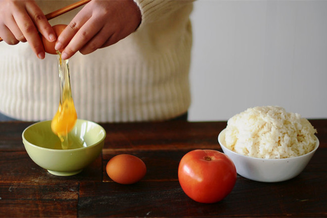 Simple and Quick Tomato Fried Rice recipe