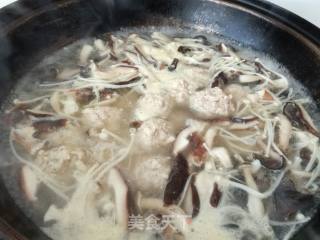 Mushroom Meatball Soup recipe