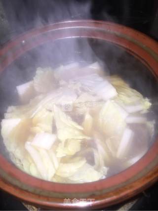 Cabbage Vermicelli Tofu in Clay Pot recipe