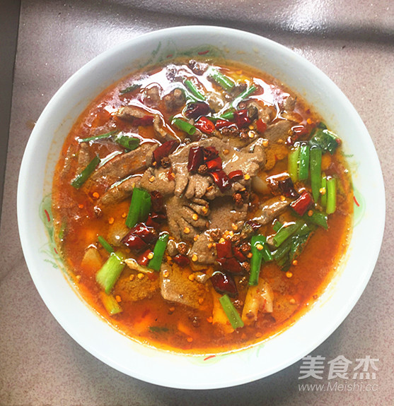 Spicy Pork Liver recipe