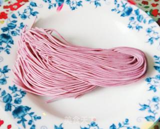 Purple Potato Noodle recipe