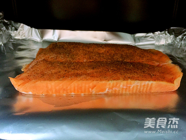 Slow Grilled Salmon recipe