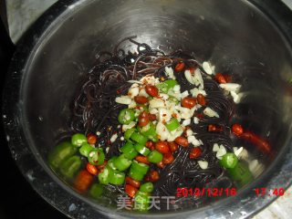 Home Cooking [sour and Spicy Fern Root Powder] recipe