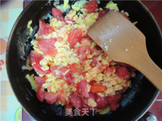 Creative Tomato Scrambled Eggs recipe