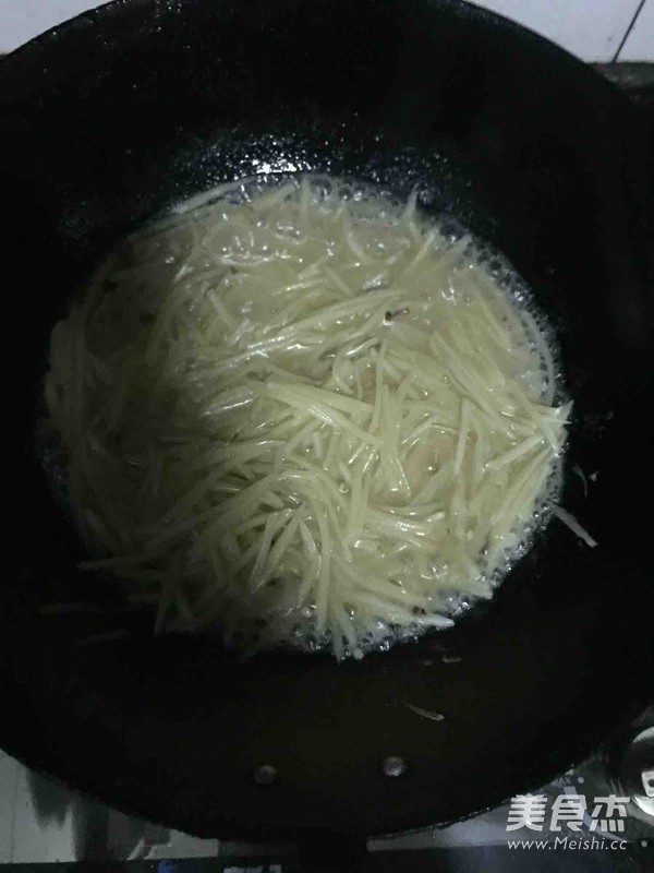 Vinegar Shredded Potatoes recipe