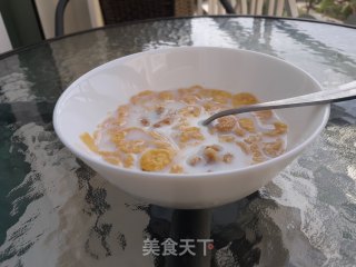 Milk Corn Flakes recipe