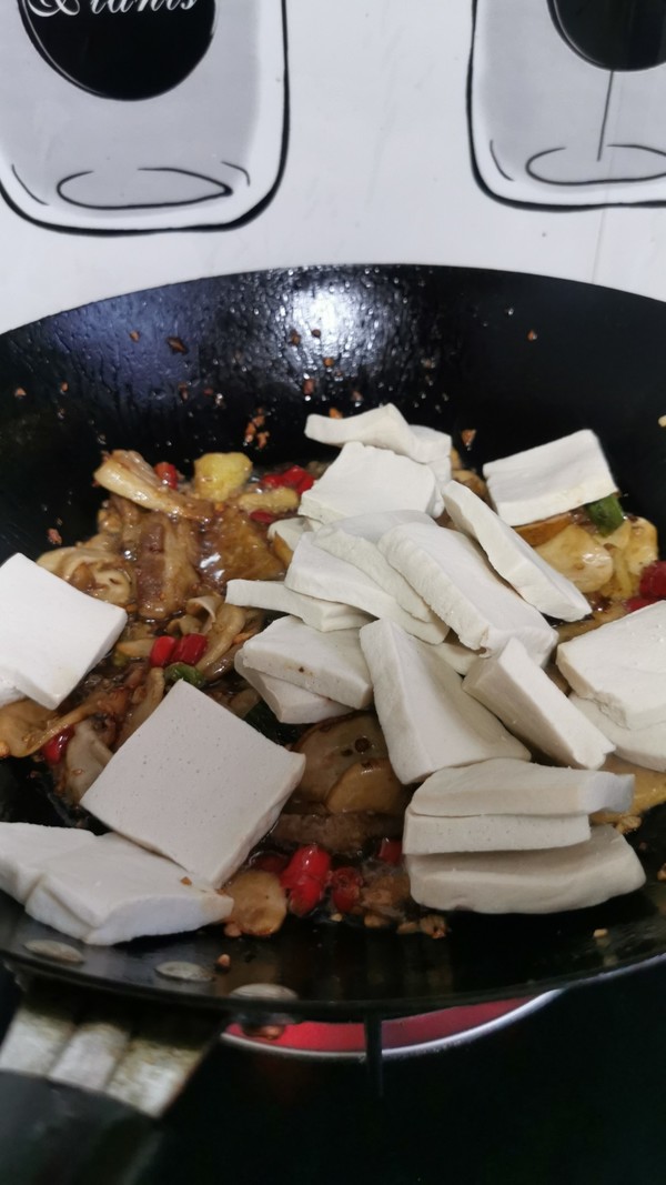 Fried Thousand Page Tofu recipe