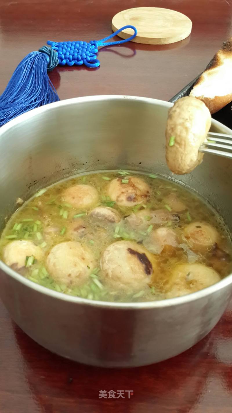 Baked Mushrooms with Garlic recipe