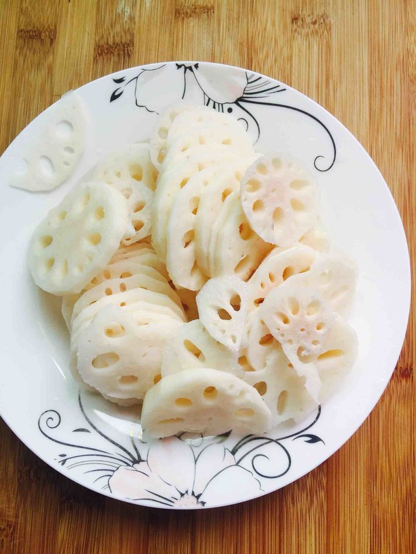 Cold Lotus Root Slices recipe