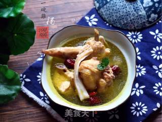 Belly Stewed Chicken Soup recipe