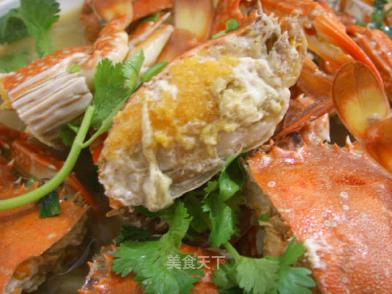 Braised Flower Crab recipe