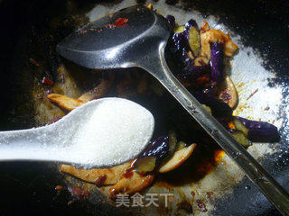 Stir-fried Eggplant with Soy Protein recipe