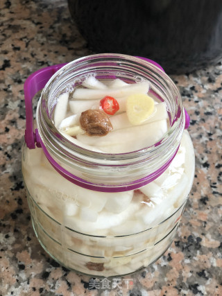 Refreshing and Crisp Radish recipe