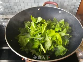 Scrambled Eggs with Amaranth recipe